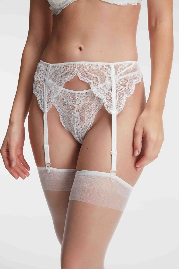 Ivory Devotion — Four-Piece Garter Set - Image 4